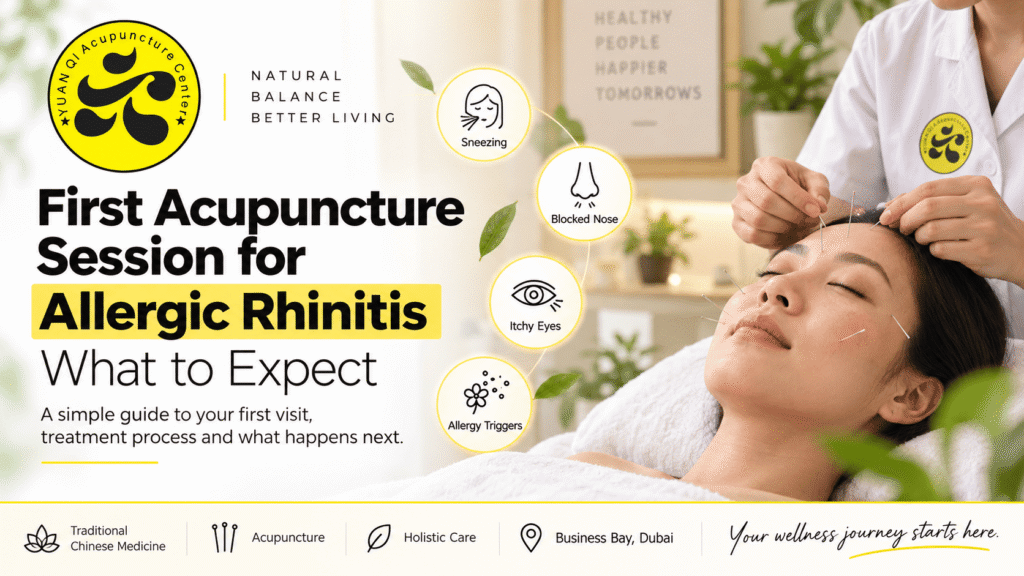 What to Expect During Your First Acupuncture Session for Allergic Rhinitis